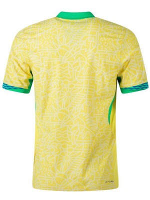 Brazil domicile maillot premier uniforme de football pour hommes haut de sport maillot de football 2024